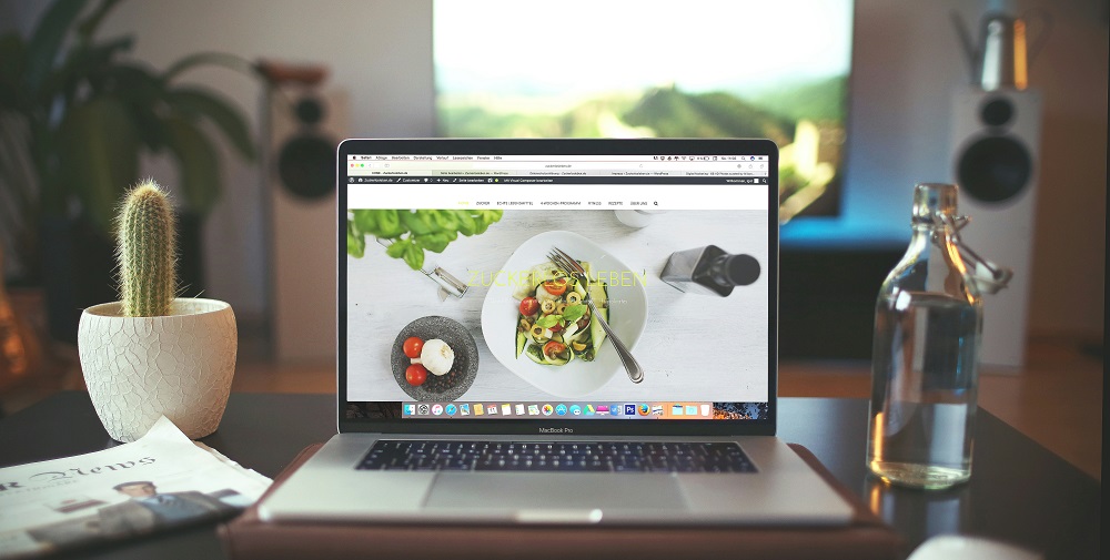 High-fidelity UI and web design workspace